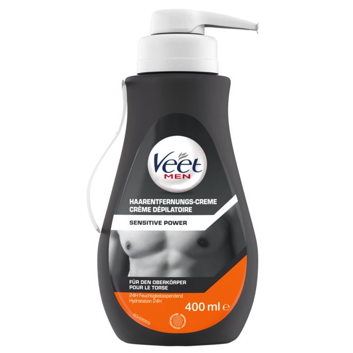 Veet Men Haarentfernungscreme 400ml Pumpspender