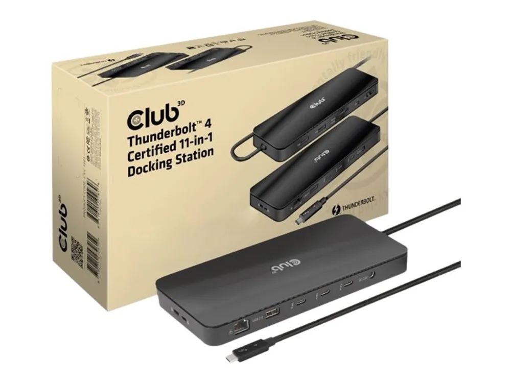 Club 3D Dockingstation - USB-C / Thunderbolt 3 / Thunderbolt 4