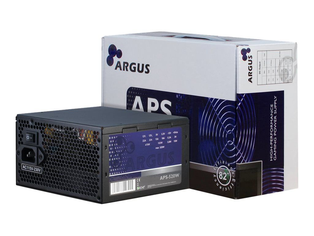 Inter-Tech Argus APS-520W - Netzteil (intern) - ATX12V 2.31