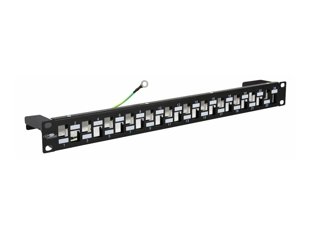 Lanview by Logon - Leeres Keystone-Patchpanel - unbestückt - Rack montierbar -