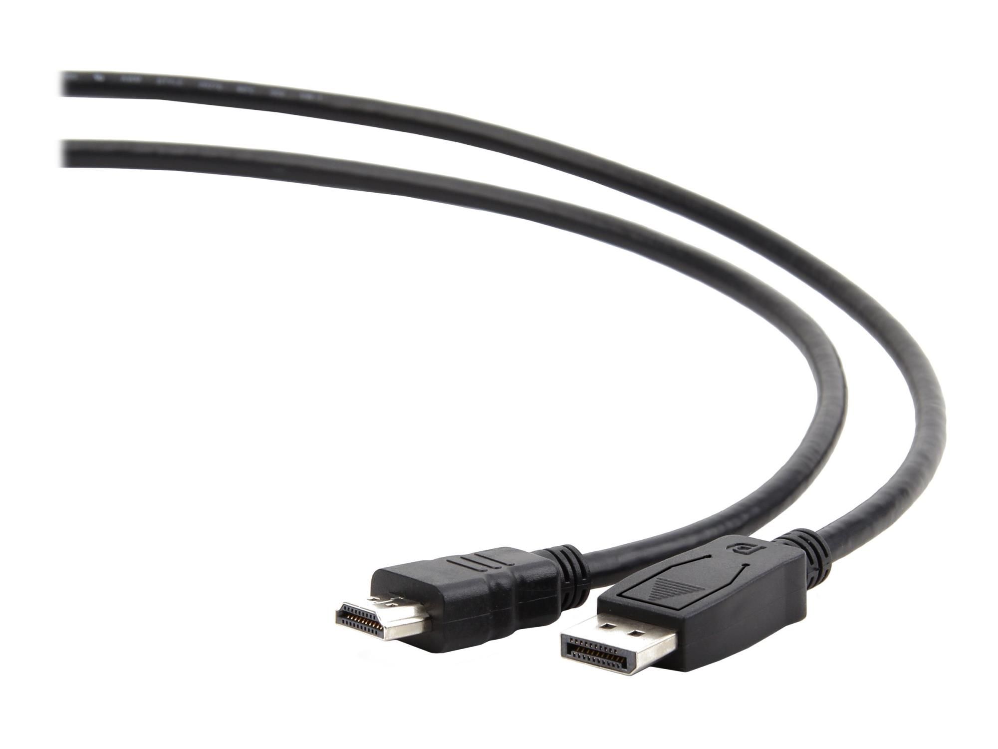 Gembird Cablexpert CC-DP-HDMI-1M - Adapterkabel - DisplayPort männlich zu HDMI männlich