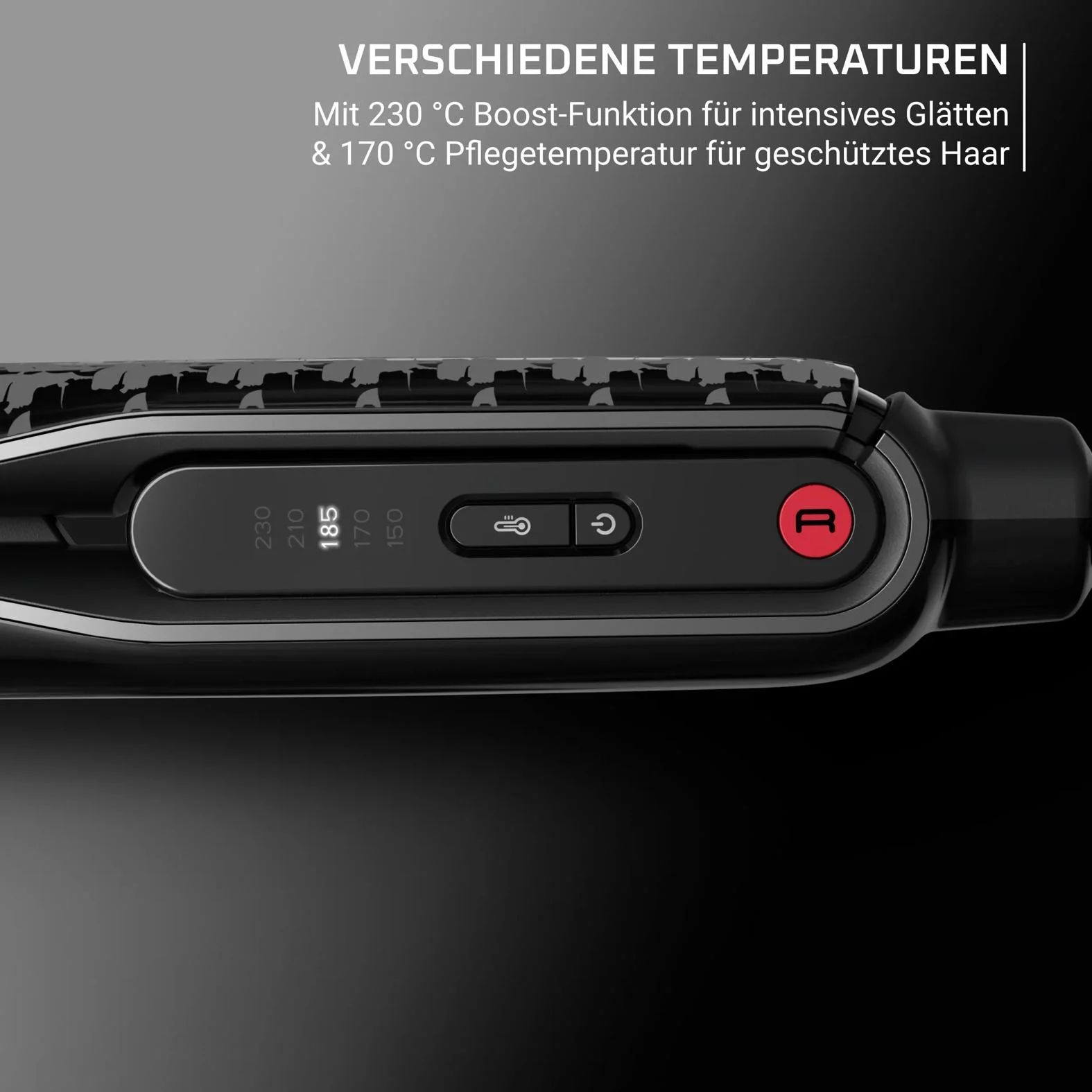 Rowenta X Karl Lagerfeld SF712L 2-in-1 Haarglätter und Lockenstab Thermostyle  - SILBER/SCHWARZ