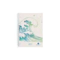 Herlitz GREENline - Muster - Weiß - A5 - 70 Blätter - Kariertes Papier - Erwachsener