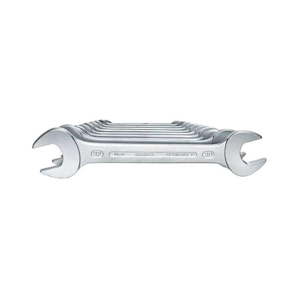 GEDORE Doppelmaulschlüssel-Satz DIN3110 6/100 6-32 mm 10-teilig