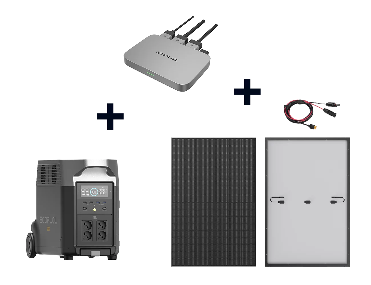 PowerStream Balkonkraftwerk - 3,6kWh Speicher Kit