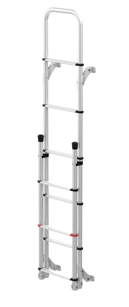 Fiamma Leiter Deluxe DJ eloxiert