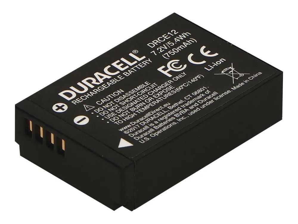 Duracell Batterie - Li-Ion - 800 mAh - für Canon EOS 100D, Kiss M, Kiss M2, Kiss X7, M, M10, M100, M2, M50, Rebel SL1