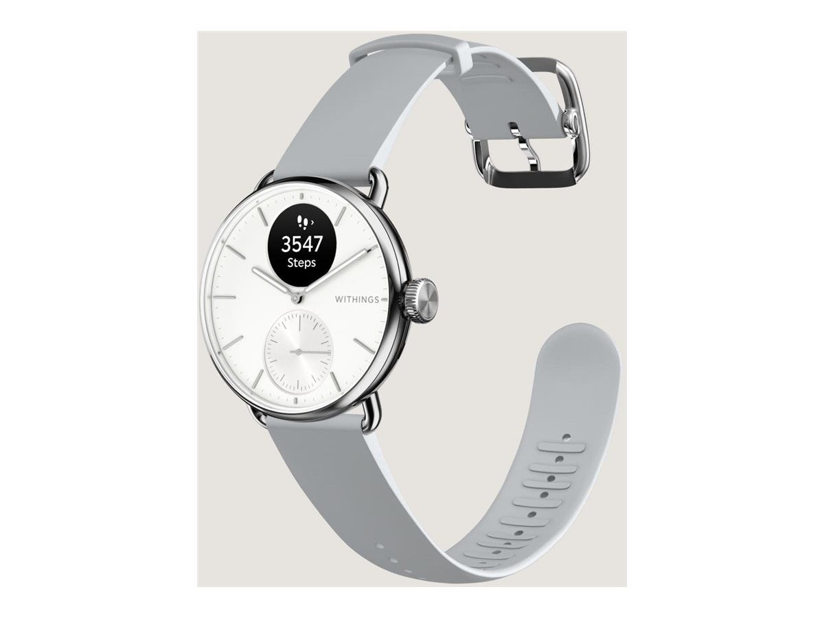 WITHINGS ScanWatch 2 - 38 mm - Edelstahl - Hybrid Smart Watch mit Band