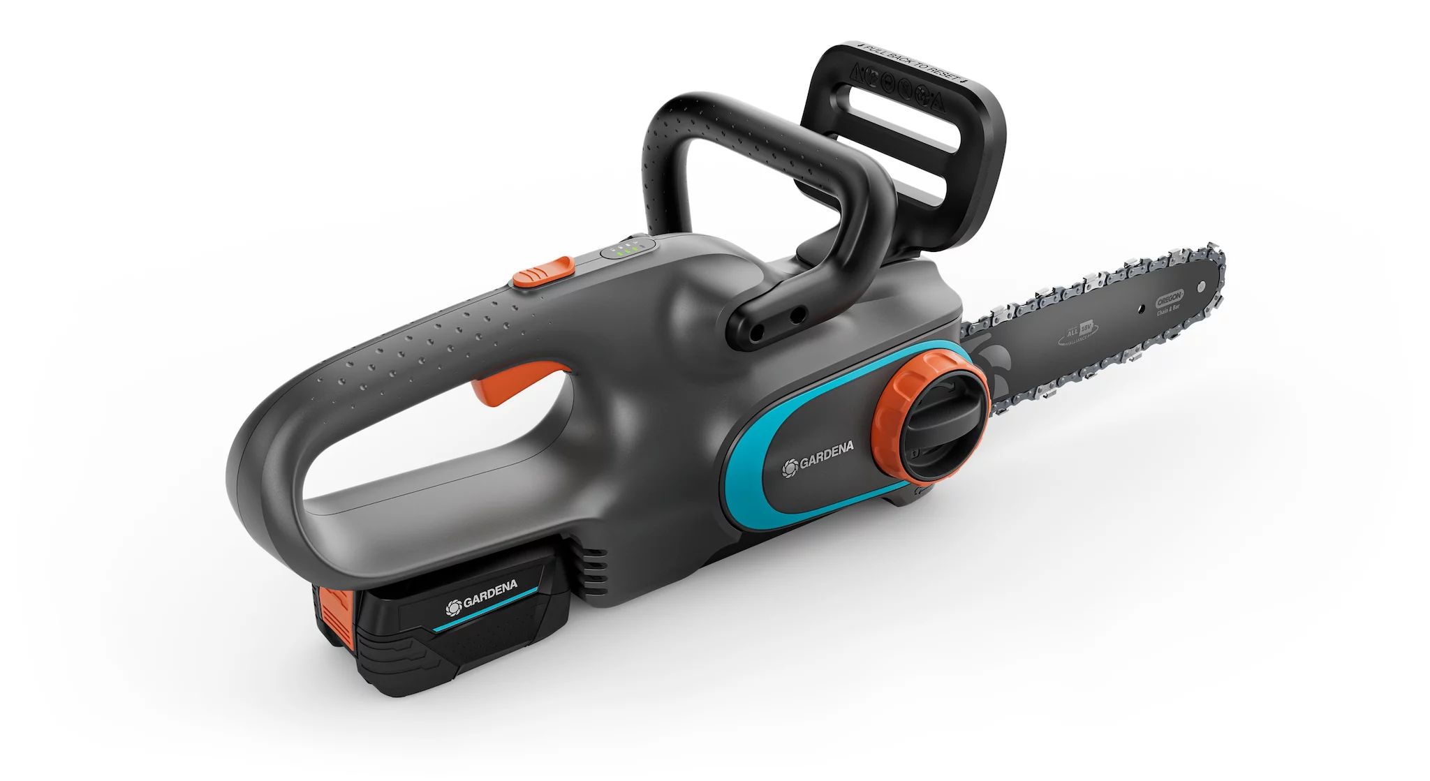 Gardena Akku-Kettensäge PowerSaw 250/18V P4A Ready-To-Use Set
