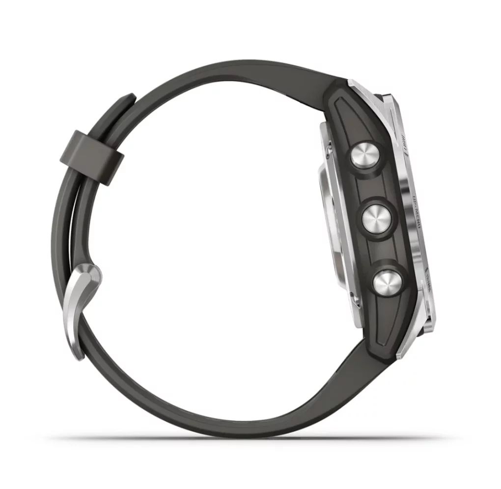 Garmin Fenix 7S Pro Solar, Graphit/Edelstahl