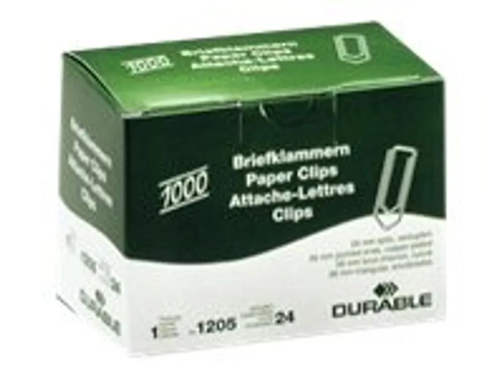 Durable Büroklammern - 26 mm - Kupferbeschichtet
