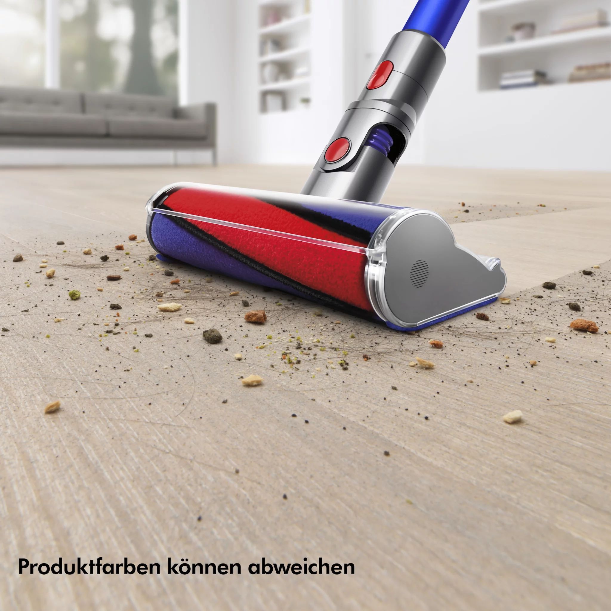 Dyson SV15 V11 Fluffy, Nickel / Rot