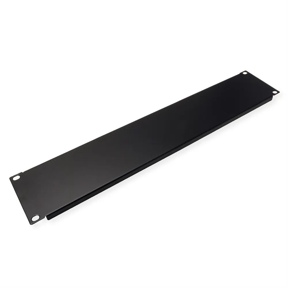VALUE 19-Zoll-Blindplatte 2 HE, schwarz