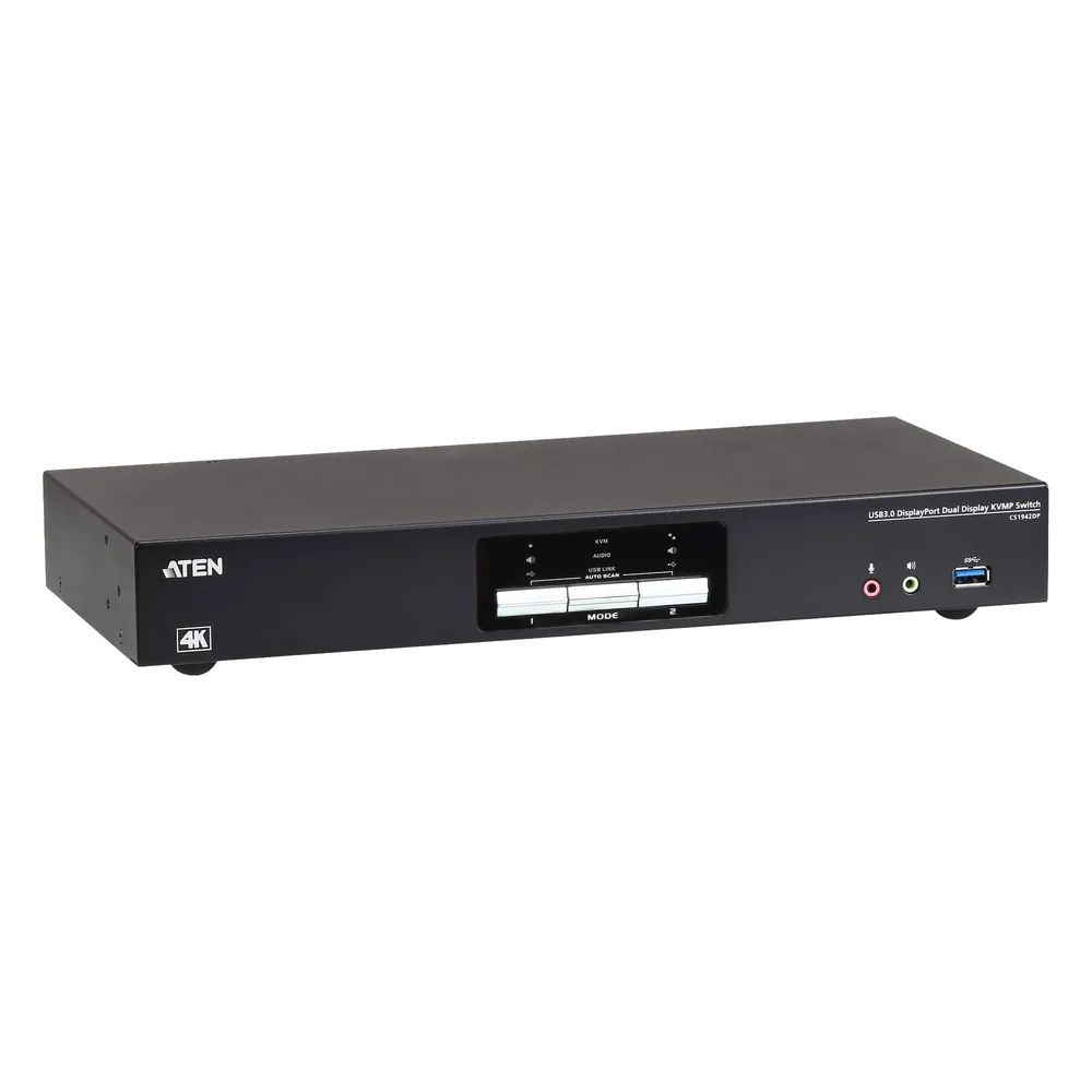 ATEN CS1942DPA - KVM-/Audio-/USB-Switch - 4 x