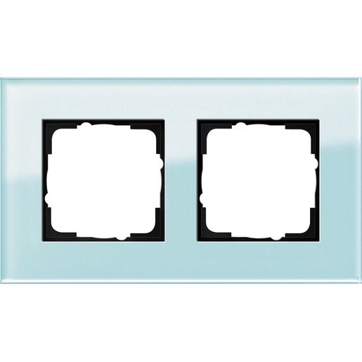 Gira RAHMEN 2-FACH ESPRIT / GIRA 021218 GLAS SYST.55 021218