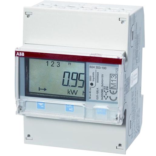 ABB MESSWANDLERZÄHLER 6A STAHL / ABB B24 112-100 2CMA100178R1000