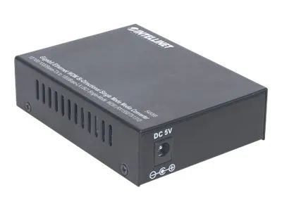 Intellinet Gigabit Ethernet WDM Bi-Directional Single Mode Media Converter, 10/100/1000Base-Tx to 1000Base-Lx (SC)