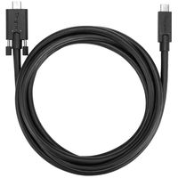 Targus USB cable - USB-C M to screwable - 6 ft - black - for P/N DOCK191USZ
