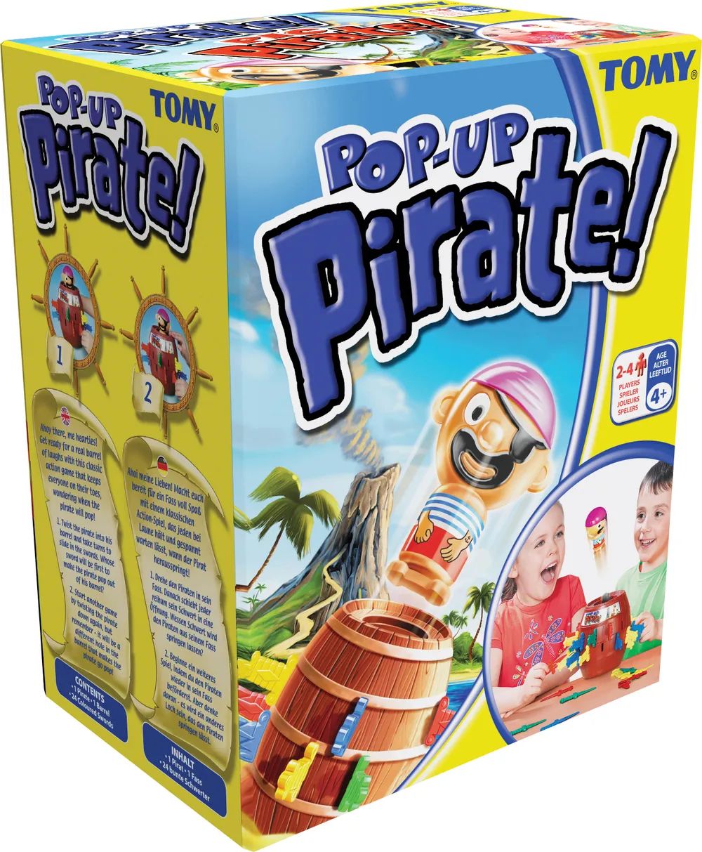 TOMY UK CO. Ltd. Pop Up Pirate!