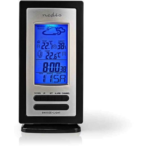 Nedis WETTERSTATION / NEDIS WEST201GY GR WEST201GY