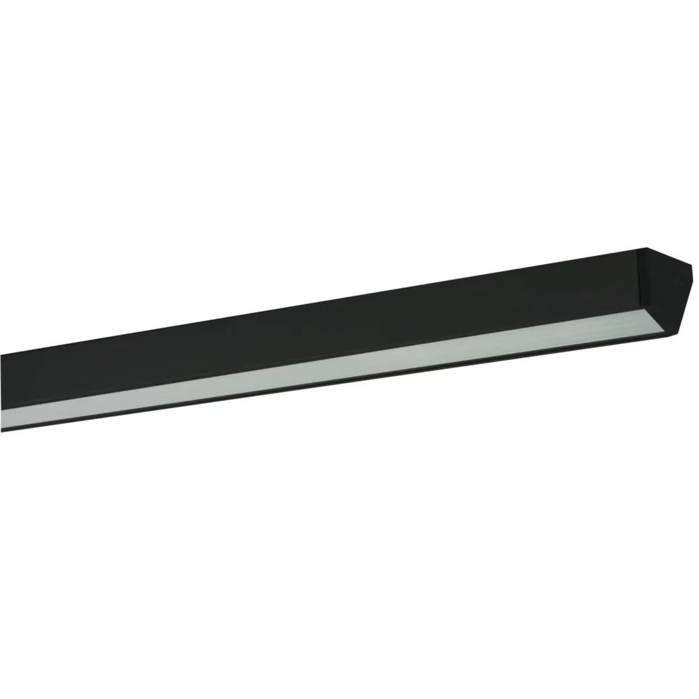 L&S Leuchte Lugano Touch neutralweiß, 450mm, schwarz