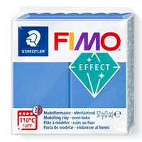 STAEDTLER Mod.masse Fimo effect blau metallic