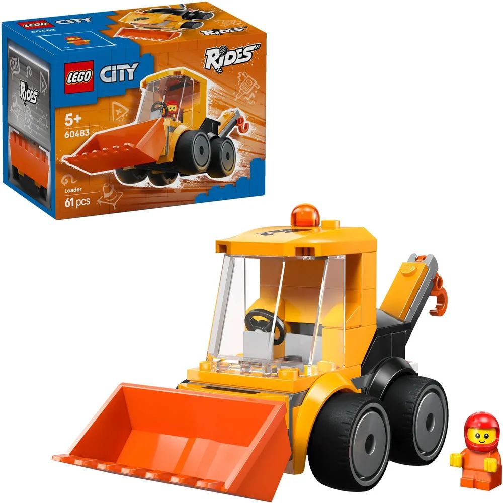 LEGO 60483 City Coole Flitzer - Radlader