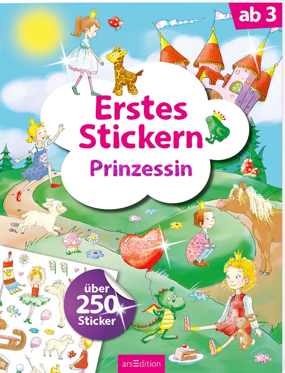 Ars Edition GmbH Erstes Stickern - Prinzessin