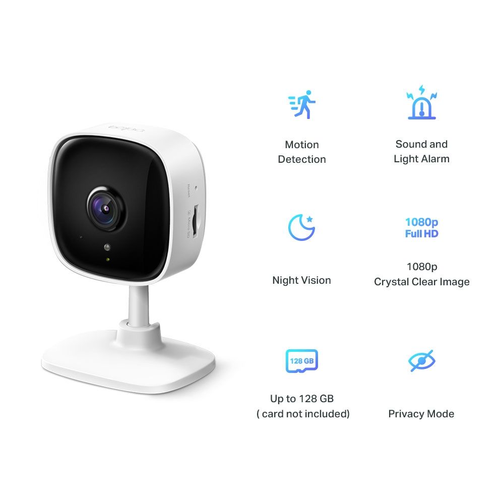 TP-LINK Tapo C100 - Netzwerk-Überwachungskamera - Farbe (Tag&Nacht)