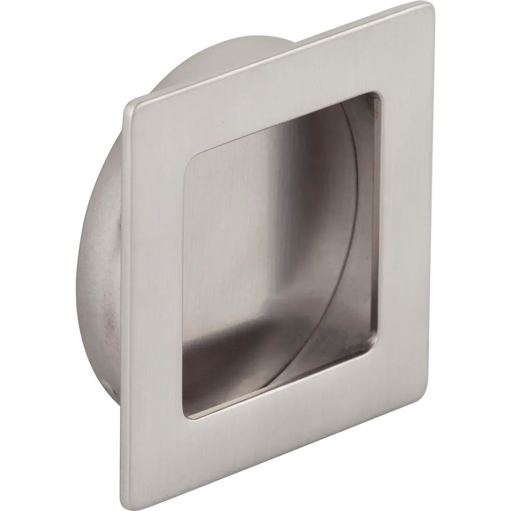 Estamp Muschelgriff Annea Breite 64 mm, Einlass ø 60 mm, ZN Edelstahl Effekt