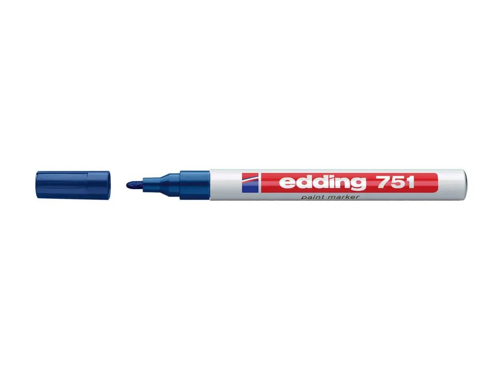 EDDING 751 paint - Marker - permanent - Blau