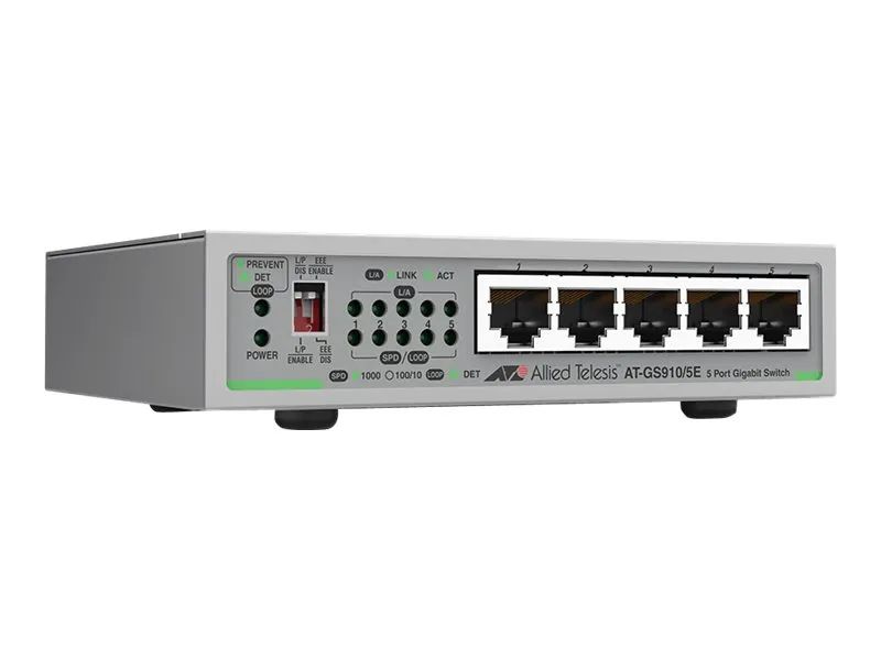 Allied Telesis CentreCOM AT-GS910/5E - Switch