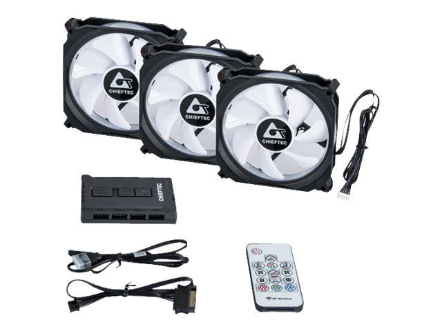 Chieftec CF-3012-RGB - System Schrank-Gebläseset