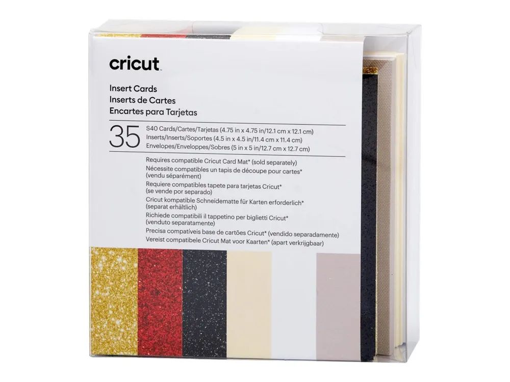 Cricut Glitz and Glam Sampler - Einsatzkarten-Set