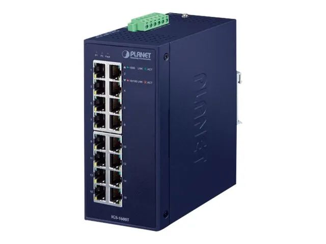 Planet IGS-1600T - Switch - 16 x 10/100/1000