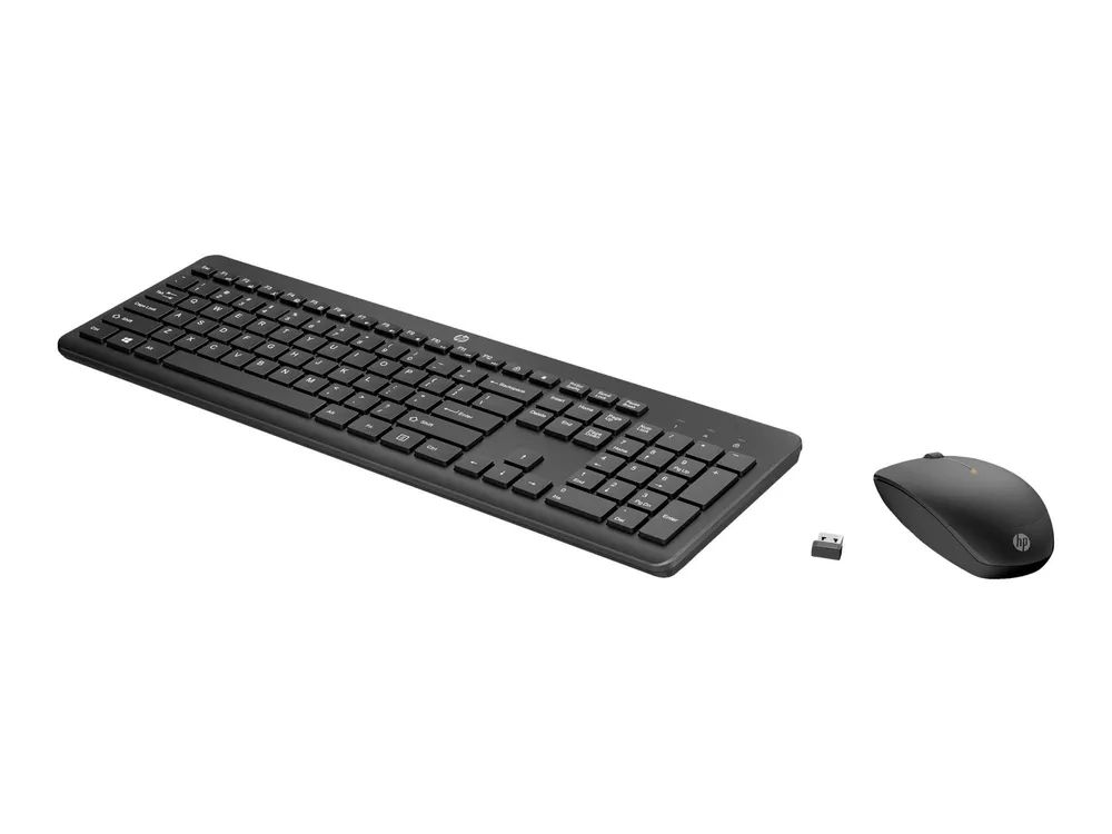 HP 235 - Tastatur-und-Maus-Set - kabellos - Pan