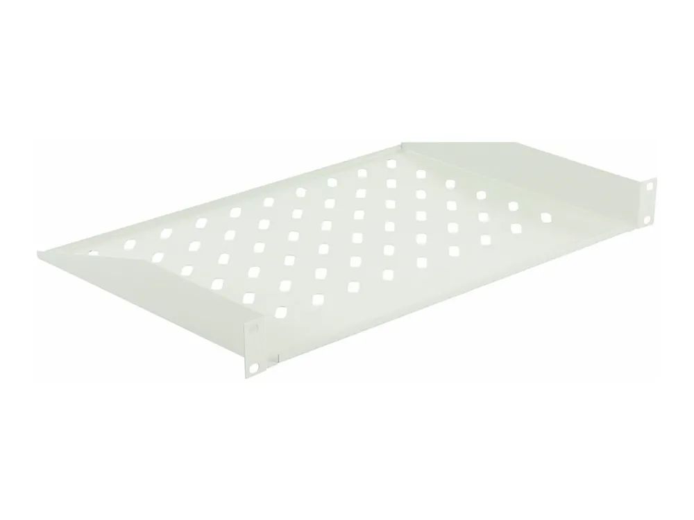 Lanview by Logon - Rack - Regal - d=300 mm - weiß, RAL 7035 - 1U - 48.3 cm (19")