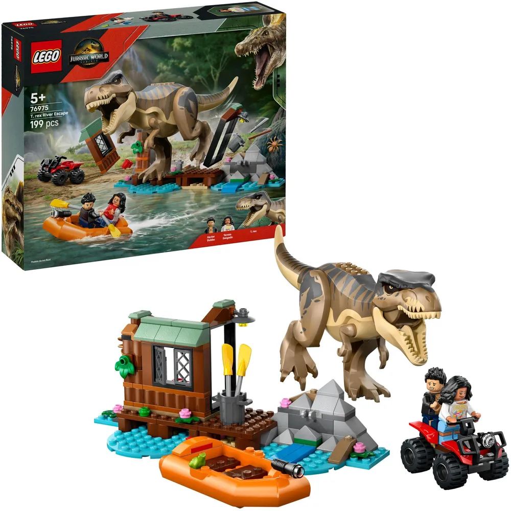 LEGO 76975 Jurassic World Flucht vor dem T.Rex