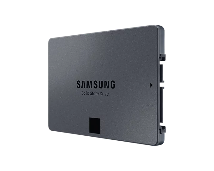 Samsung 870 QVO MZ-77Q1T0BW - SSD - verschlüsselt - 1 TB - intern - 2.5" (6.4 cm)