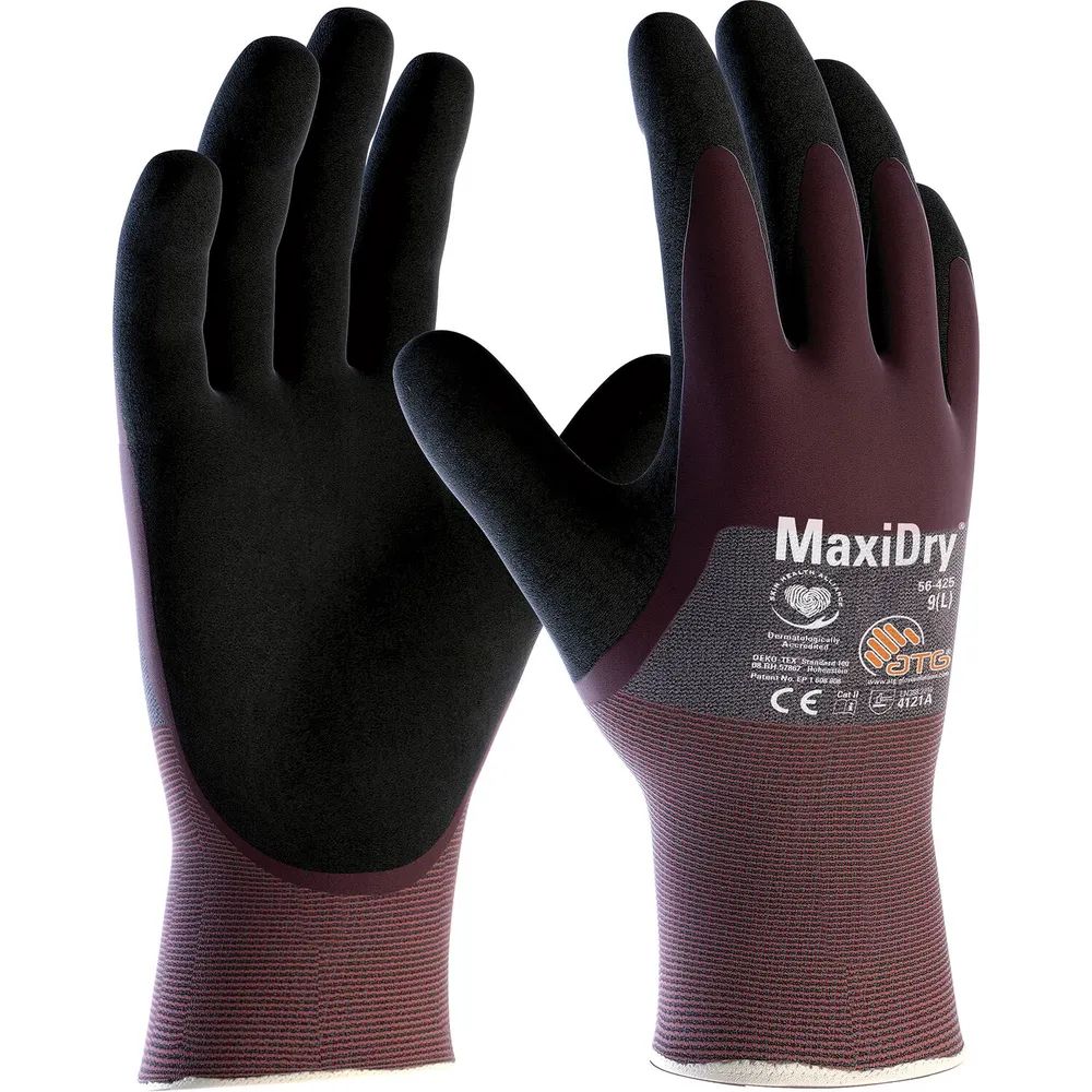ATG Schutzhandschuh MaxiDry® 56-425 Größe 9