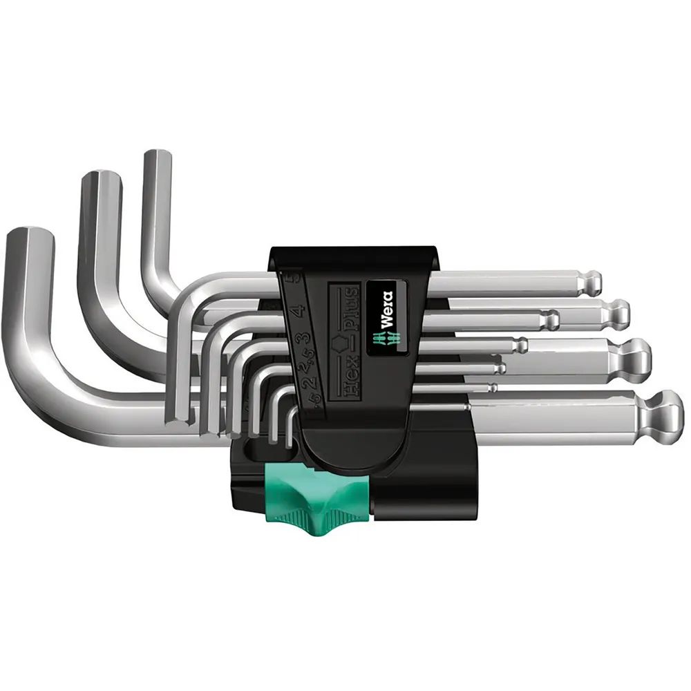 WERA Sechskant Stiftschlüssel-Satz 950/9 Hex-Plus 3 1.5-10 mm 9-teilig