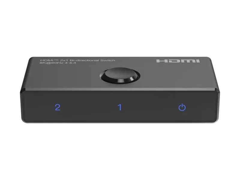 MicroConnect MC-HDMISWITCH-8K-MINI - HDMI - ABS - Schwarz - 60 Hz - 7860 x 4320 - 36 Gbit/s