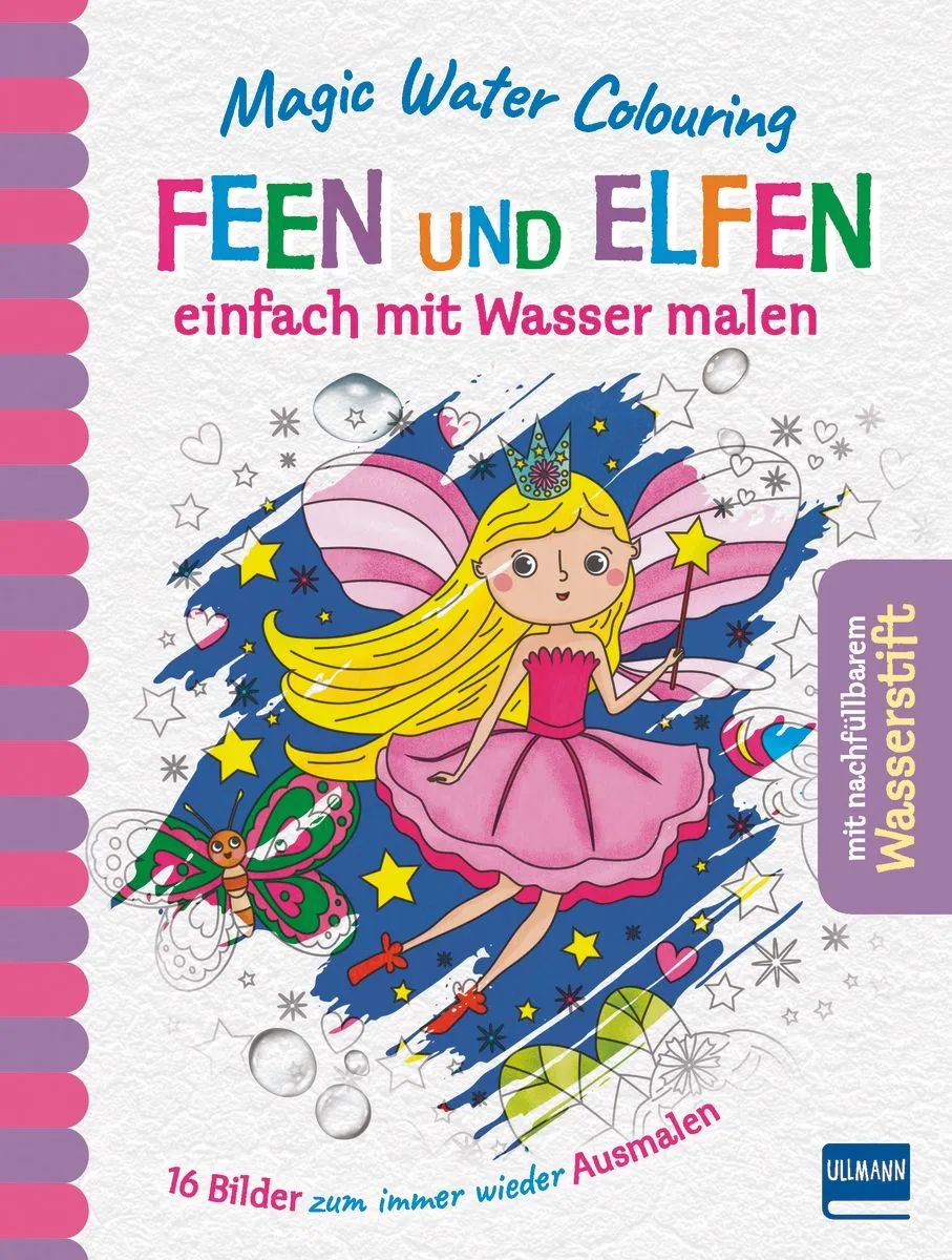 Ullmann Medien GmbH Magic Water Colouring  Feen und Elfen