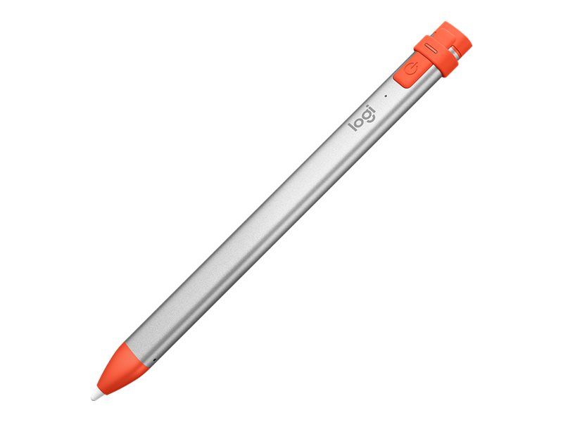 Logitech Crayon - Digitaler Stift - kabellos - Intense Sorbet - für Apple 10.2-inch iPad; 10.5-inch iPad Air (3rd generation)
