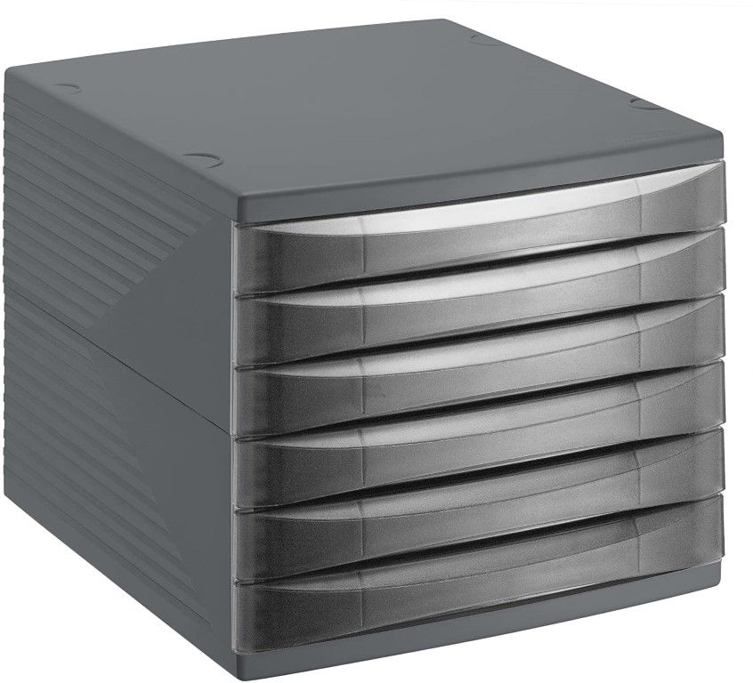 Rotho Bürobox 6 Schübe geschlossen QUADRA