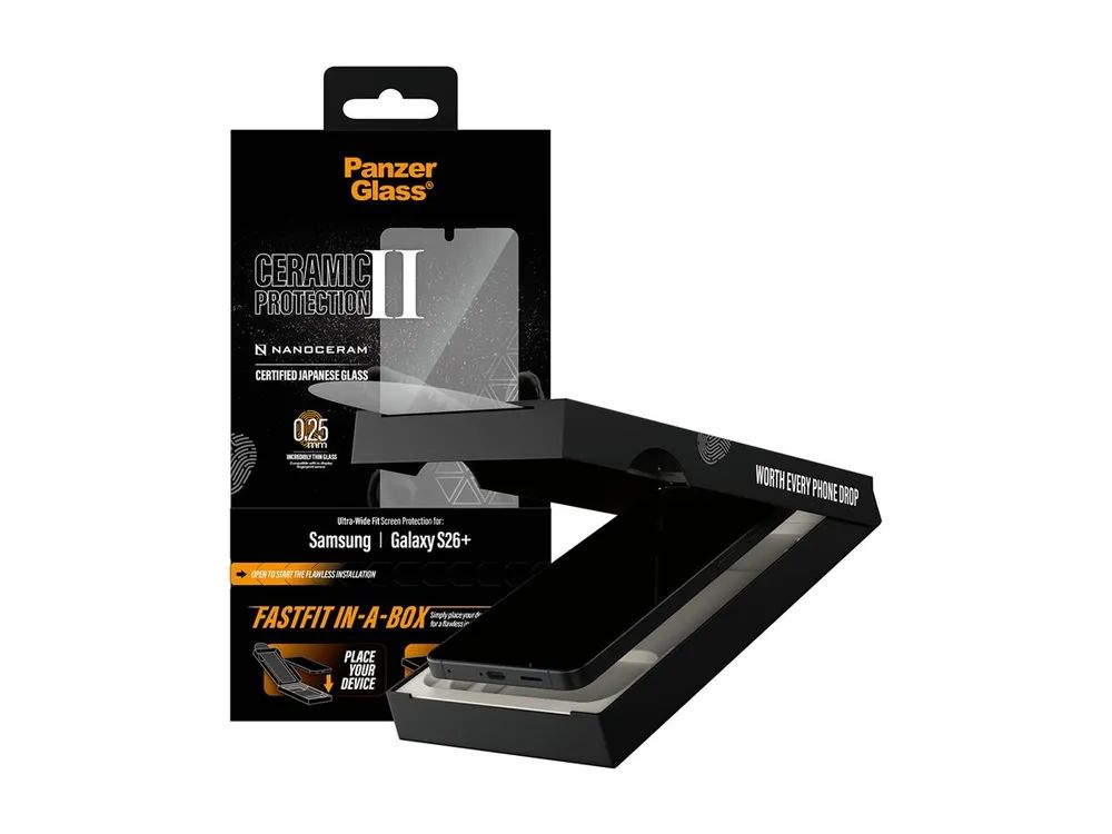 PanzerGlass PG Ceramic Samsung S26+fastfit