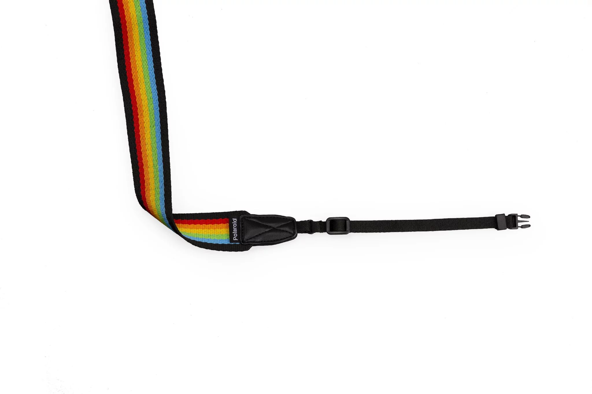 Polaroid CAMERA STRAP FLAT RAINBOW BLACK