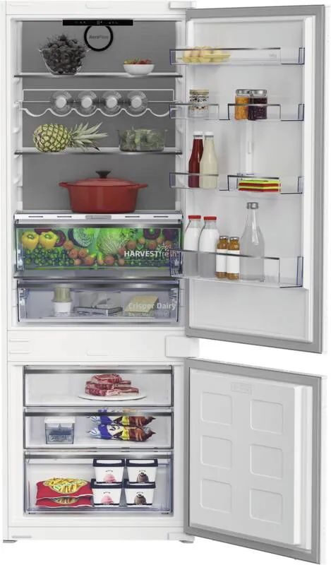 Beko BCNE400E50SHN Einbau Kühl-/Gefrierkombi mit Schlepptürtechnik