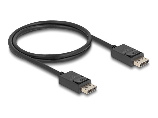 Delock Koaxiales DisplayPort Kabel 16K 60 Hz 80 Gbps 1 m