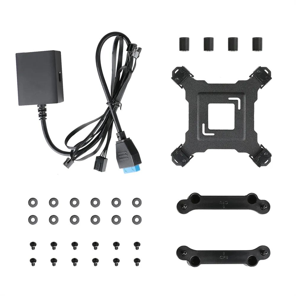 ANTEC Vortex VIEW 360 mit LCD Display, schwarz